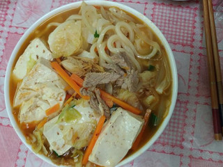 泡菜豬肉豆腐烏龍麵【淬釀手路菜】