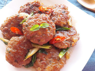 蔥燒香煎肉餅~好下飯【淬釀手路菜】